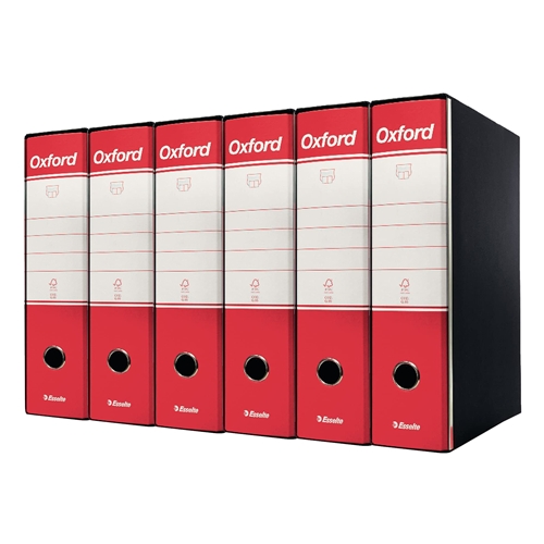 Oxford-Esselte-rosso