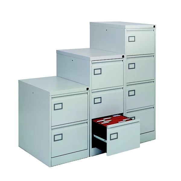 BISLEY Classificatore in metallo 2 cassetti 2