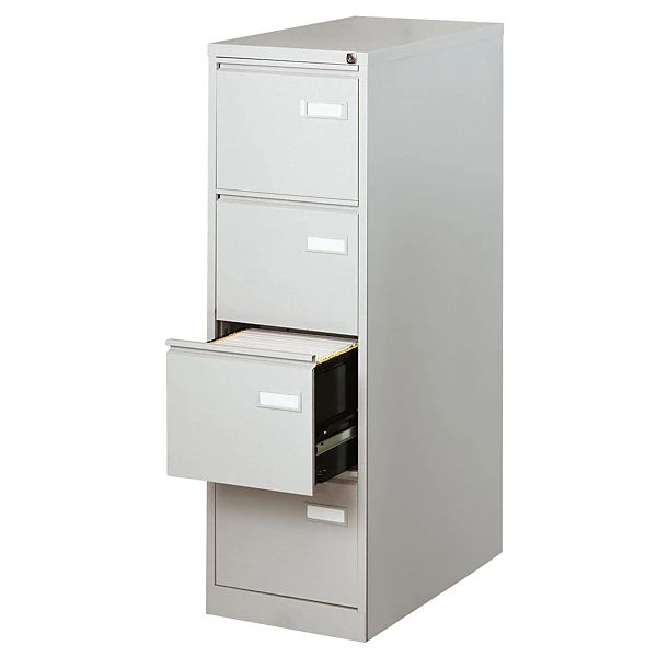 BISLEY Classificatore in metallo 4 cassetti Grigio